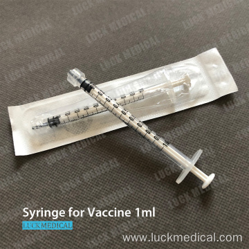 COVID Vaccine Syringe 1ml